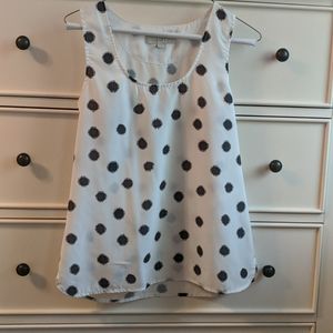 Ann Taylor Loft sleeveless top